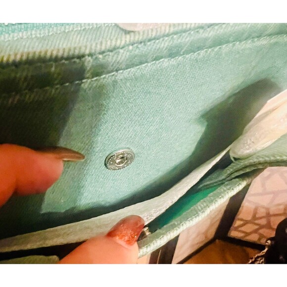 Coach Cargo 26 tote bag in HTF green canvas with an embroidered logo. NWT. - Picture 9 of 12
